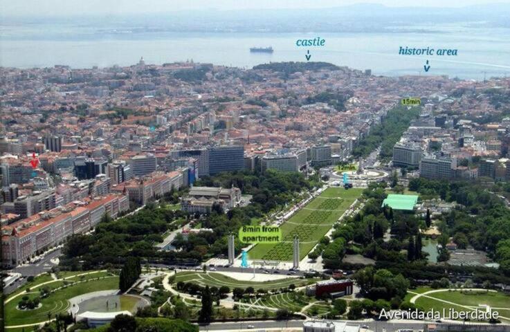 Romantic Apartment El Corte Ingles 2 Lisbon Luaran gambar