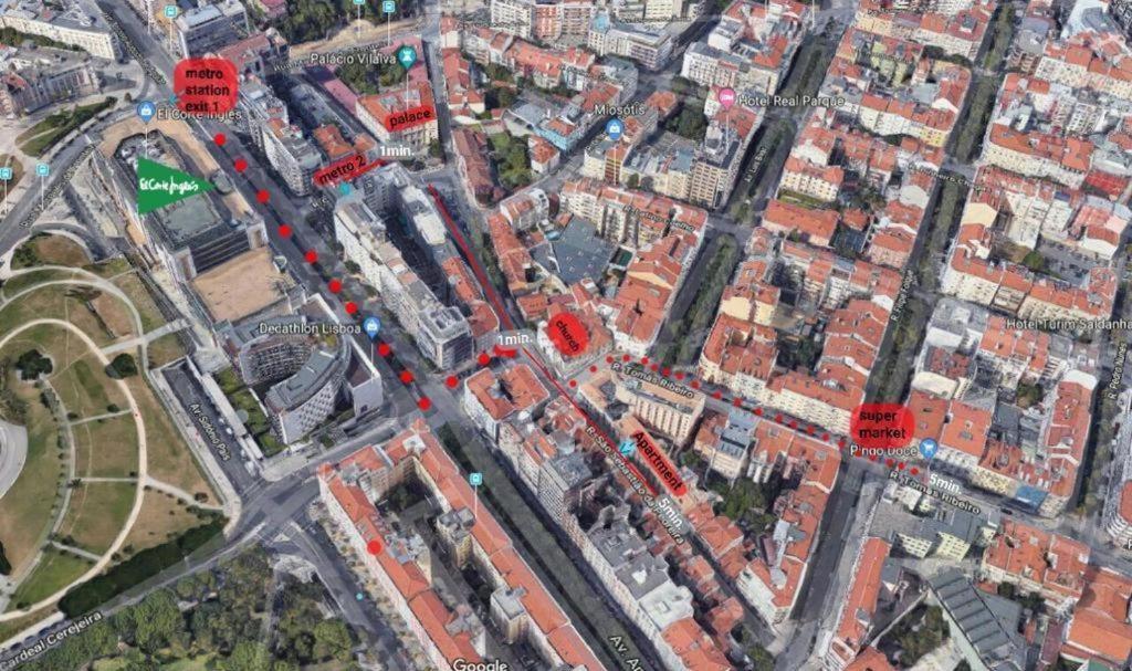 Romantic Apartment El Corte Ingles 2 Lisbon Luaran gambar